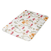 キノコ |コテージコア美学 |水彩 バスマット (アングル)