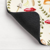 キノコ |コテージコア美学 |水彩 マウスパッド (コーナー)