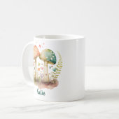 キノコ コーヒーマグカップ (正面左)