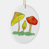 キノコ セラミックオーナメント (右)