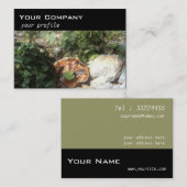 キノコ,ツタ,石 名刺 (正面/裏面)