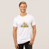 キノコ トライブレンドTシャツ (正面全面)