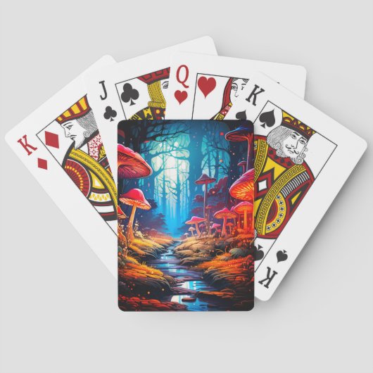 キノコ トランプ (裏面)