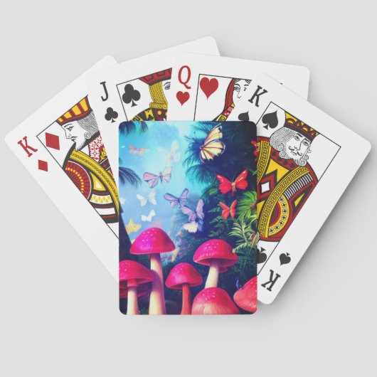 キノコ トランプ (裏面)