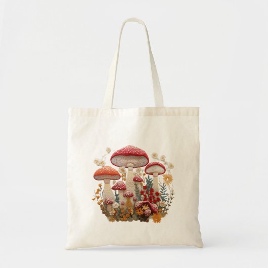 キノコ トートバッグ (正面)