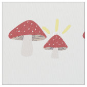 キノコ ファブリック (クローズアップ)