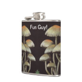 キノコ フラスク (左)