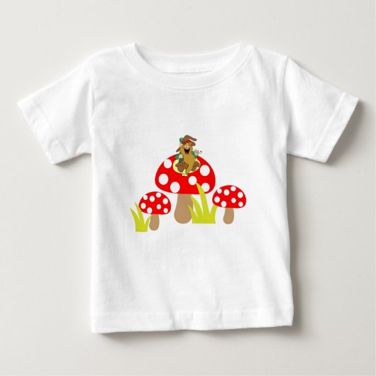 キノコ ベビーTシャツ (正面)