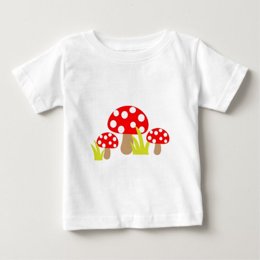キノコ ベビーTシャツ (正面)