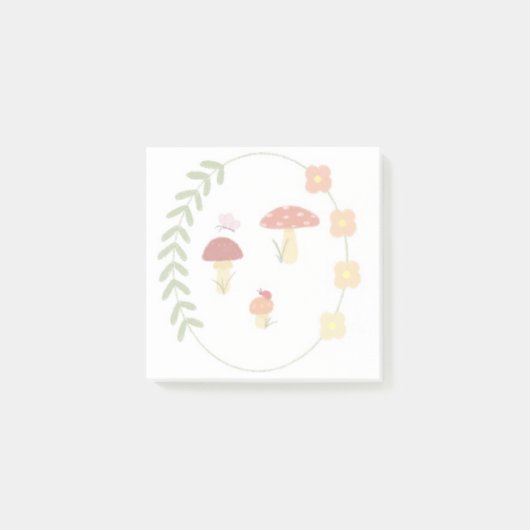 キノコ ポストイット (正面)
