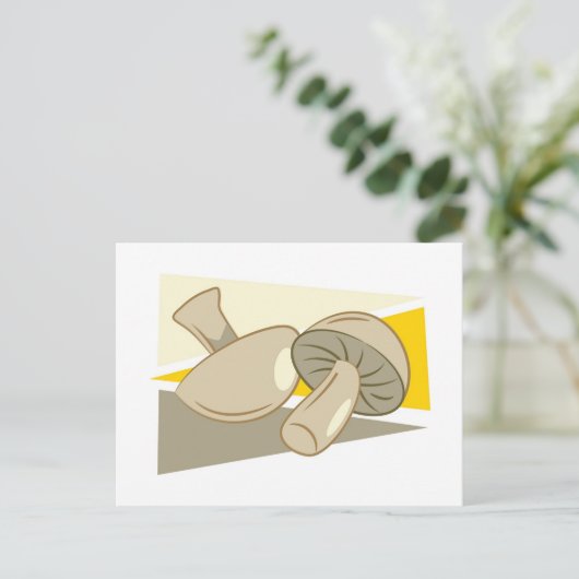 キノコ ポストカード (スタンド正面)