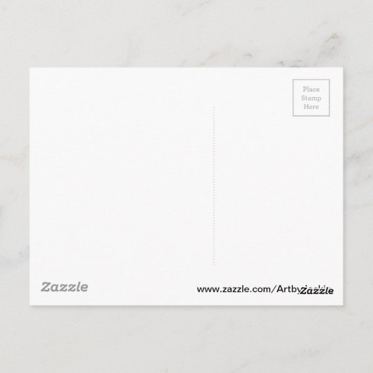 キノコ ポストカード (裏面)