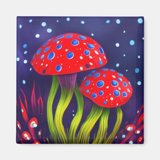 キノコ マグネット (正面)