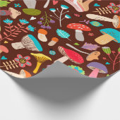 キノコ ラッピングペーパー (角)