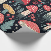 キノコ ラッピングペーパー (角)