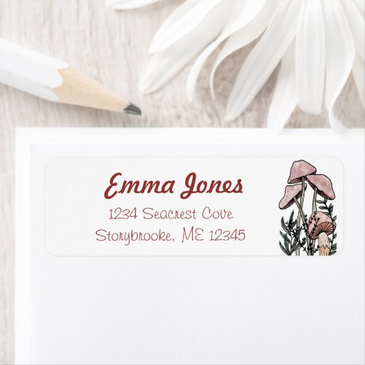 キノコ  ラベル (インサイチュ)