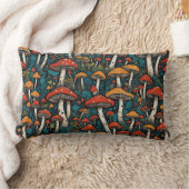 キノコ ランバークッション (ブランケット)