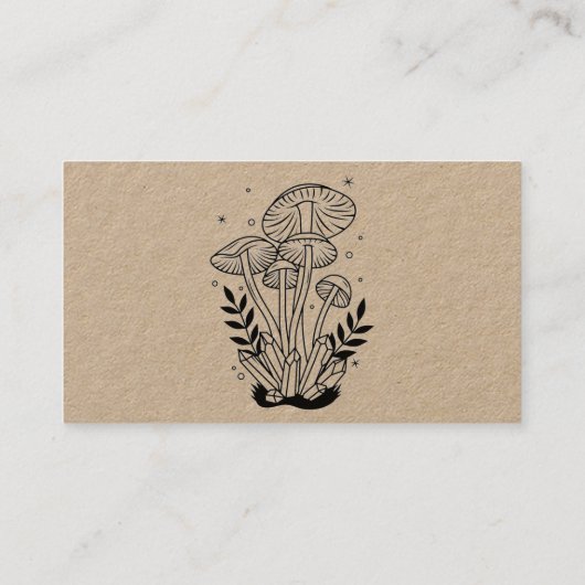 キノコ 名刺 (裏面)
