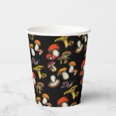 キノコ 紙コップ (裏面)