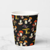 キノコ 紙コップ (正面)