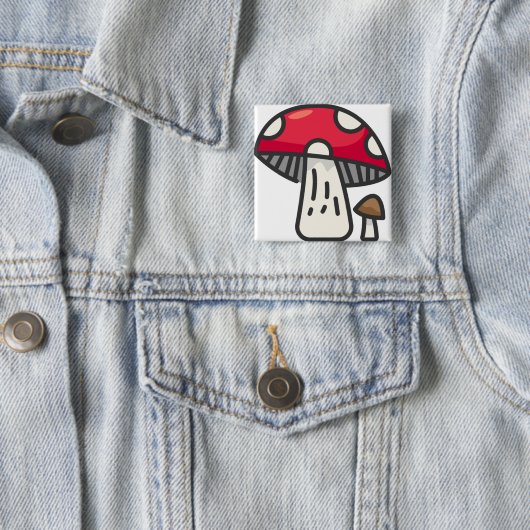 キノコ 缶バッジ (インサイチュ)