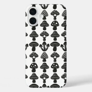 キノコ iPhone 16 PLUSケース