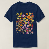 キノコ Tシャツ (デザイン正面)