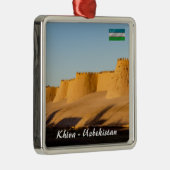 キバシティウォール – ウズベキスタン メタルオーナメント (右)