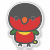キバタン シール (正面)