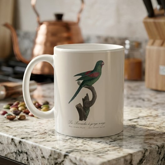 キバラオインコ Brotogeris jugularis コーヒーマグカップ