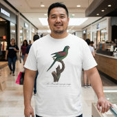 キバラオインコ Brotogeris jugularis Tシャツ