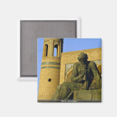 キバ，ウズベキスタン マグネット (正面/裏面)