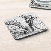 キビのオートバイ1895年 コースター (左側)