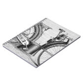 キビのオートバイ1895年 ノートブック (左側)