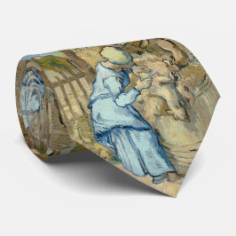 キビの後のゴッホのヒツジの剪断機 ネクタイ