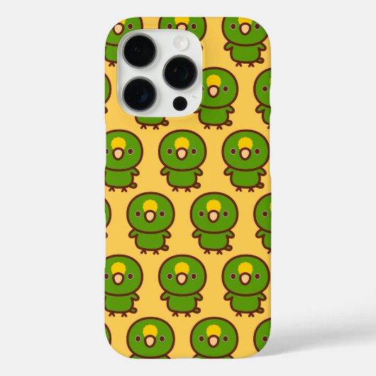 キビタイボウシインコ Case-Mate iPhoneケース (裏面)