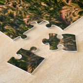 キビ(Panicum Sp.) 湿地で育つ ジグソーパズル (側面)