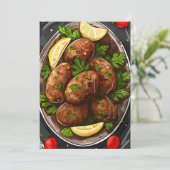 キブベ地中海のラビアフードكبة 招待状 (スタンド正面)