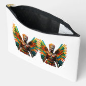 キブリ・マンボ・アフリカの部族の妖精 アクセサリーポーチ (見開き)