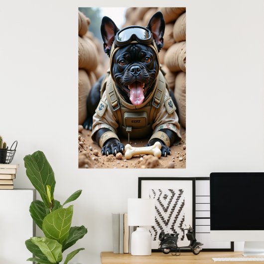 キブルがロックされている:ボーンを固定 ポスター (ホームオフィス)