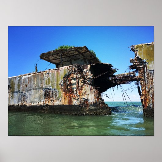 キプトペケのコンクリート船 ポスター (正面)