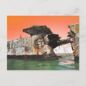 キプトペケコンクリート船夢見 ポストカード (正面)