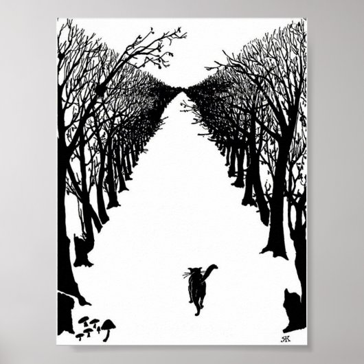 キプリング猫 ポスター (正面)