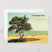 キプロスからの挨拶 ポストカード (正面/裏面)