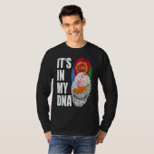 キプロスとエリトリアンミックスDNAフラグ伝統 Tシャツ (正面フル)