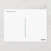 キプロスのはがき ポストカード (裏面)