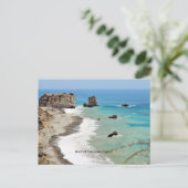 キプロスのアパロライトの岩 ポストカード (スタンド正面)