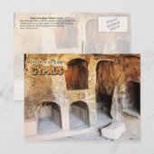 キプロスのパホス王の墓 ポストカード (正面/裏面)