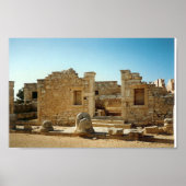 キプロスの古代遺跡 ポスター (正面)