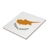 キプロスの国旗 タイル (側面)